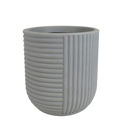 Macetero redondo cemento Orto Vasart