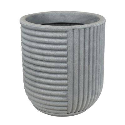 Macetero redondo cemento Orto Vasart
