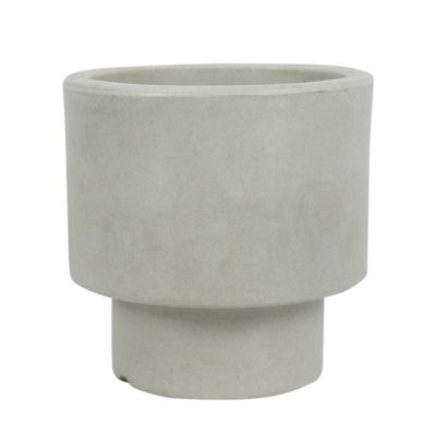 Macetero pequeño blanco Loft Vasart