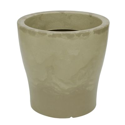 Macetero redondo camurca Milao Vasart
