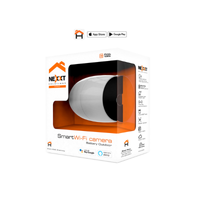 Cámara exterior Nexxt NHC-0630 WiFi 1080p con batería y SD card