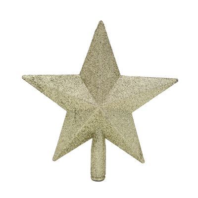 Estrella para Arbol de Navidad Dorado 20 Cm