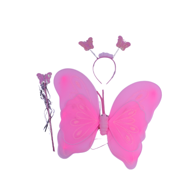 Set alas de mariposa con luz - accesorio YXO