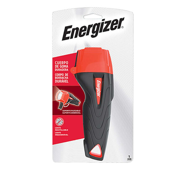 Linterna Rubber 1 Led 2A ENERGIZER (RBR22A) (957450)