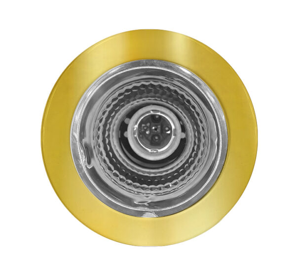 Ojo De Buey 3.5 Pulgadas E27 Dorado ELECLUZ