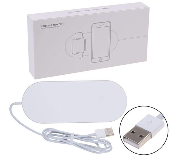 Cargador Inalámbrico Iphone/Apple Watch ONE (1BSM493)