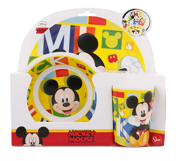 Vajilla 3 Piezas Melanine Mickey (44290ST) HOME LIFE (995180)