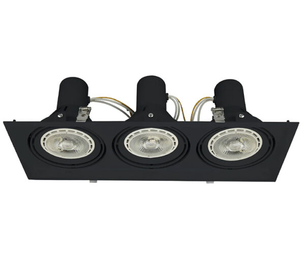 Multispot (3 Lámparas Par-30) Negro LEDVANCE (7015476)