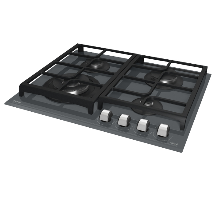 Cocina de Inducción con 4 Quemadores Vitrocerámica 60x51cm Teka