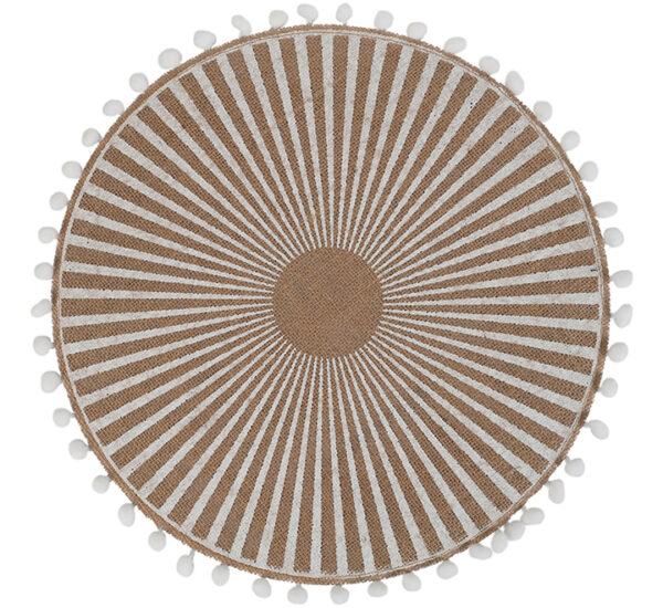 INDIVIDUAL RAYAS BEIGE 38CM NORITEX(085-825162)