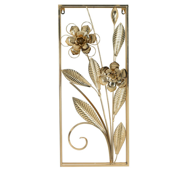 Placa De Pared Dorada (30x5x70Cm) NORITEX (420-102699)