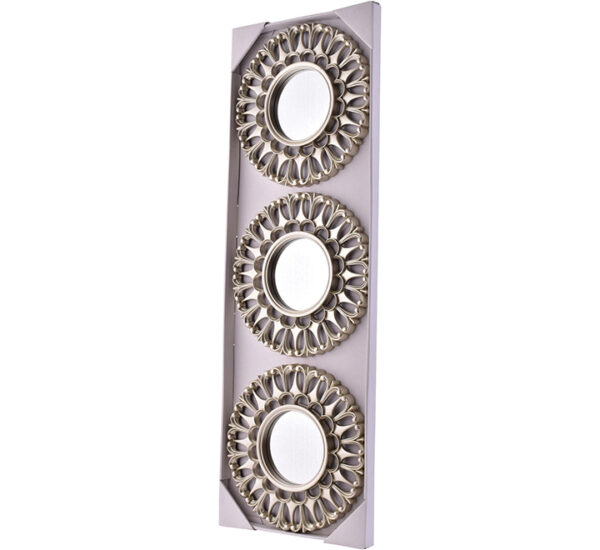 Juego 3 Espejos Plateados 25.4Cm NORITEX (531-72315)