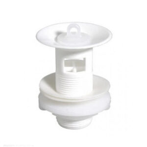 DESAGUE+SIFON*1-1/4 (REJILLA-LAVABO) (SC0059030001BO) PVC BLANCO EDESA -  Kitton Home Center