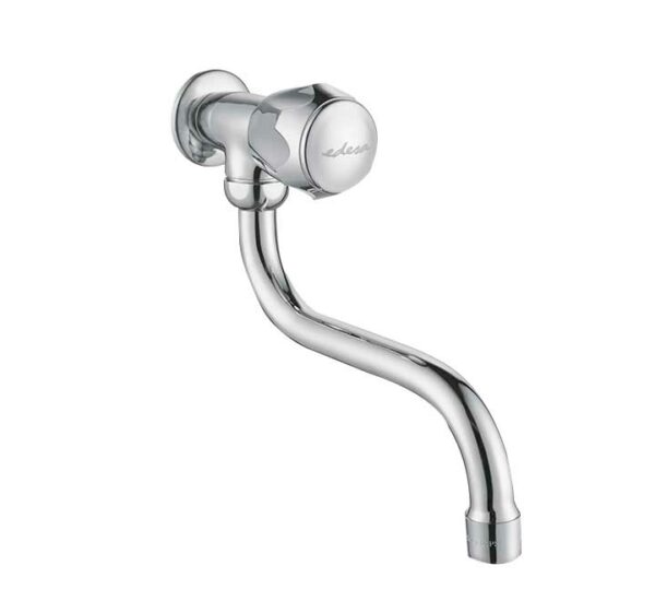 Llave Cocina Pared Shelby Pico Bajo Cromado EDESA (SG0090713061BO)