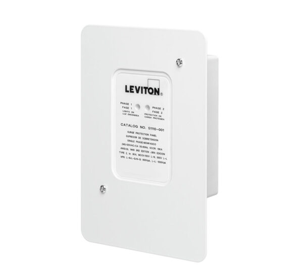 PANEL*PROTECTOR (SUPRESOR) SOBRETENSION MONOF 120/240V LEVITON(51110-SRG)