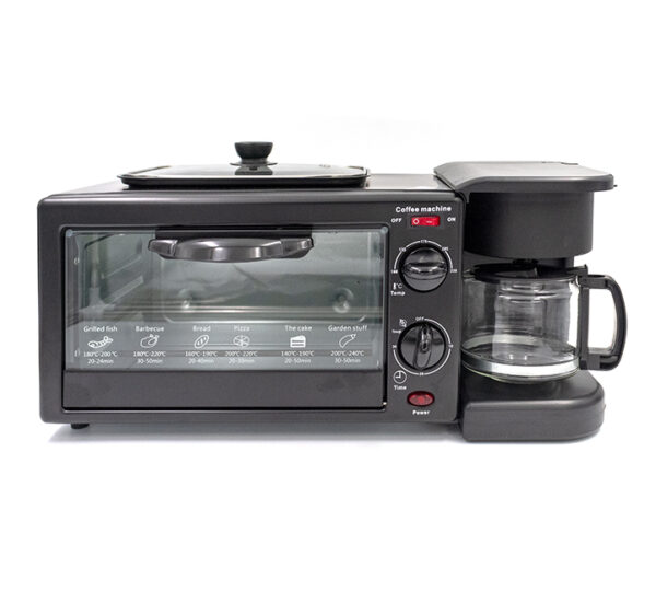 Horno Tostador Con Cafetera 3 En 1 (KCL9LK)