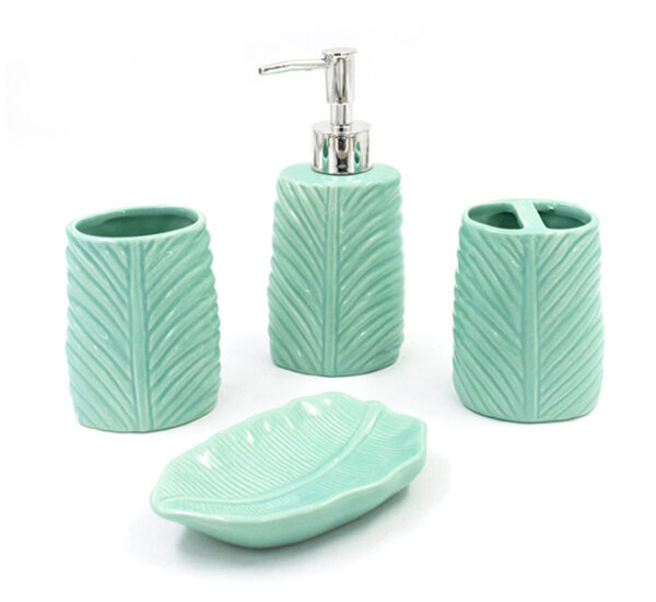 Accesorios de Baño 4 Piezas (AESXX840) HOME LIFE (519959)