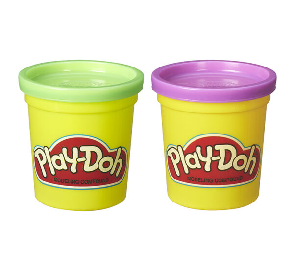 Setx2 Masa Moldeable Verde Y Lila Playdoh