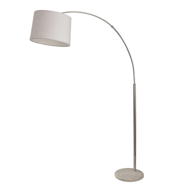 LAMP. DE PIE CROMO 1L E27 60W (05268-4)