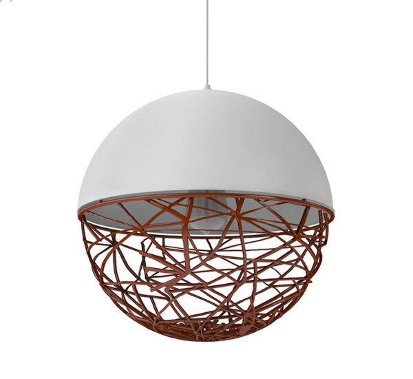Lámpara De Techo Blanco 1 Luz E27 60W (56 05403-1)
