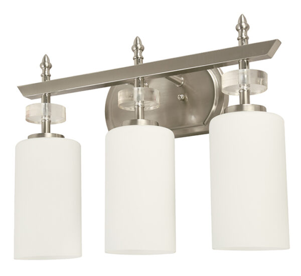 Lámpara De Pared Níquel Satinado E27 Ike