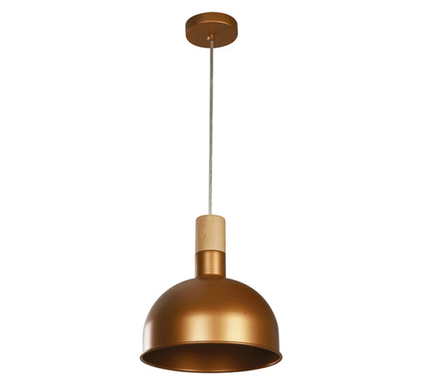 Lámpara Colgante Bronce E27 60W IKE (20037-7)