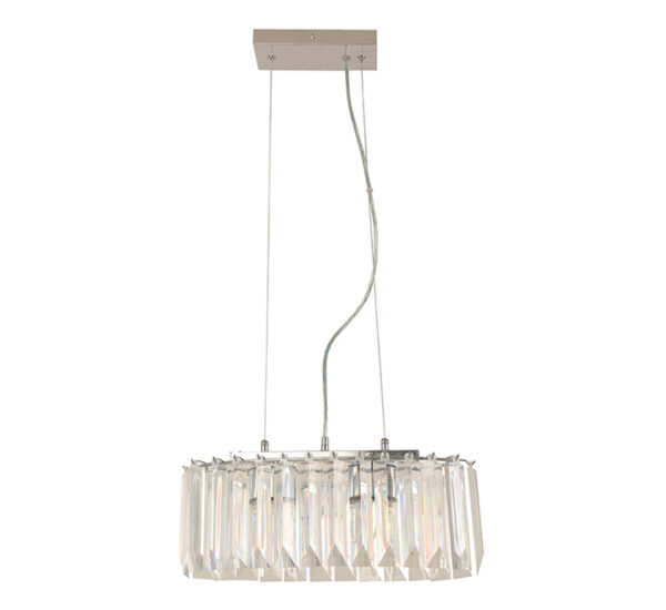 LAMP. TECHO CROMO 2L E27 60W  (56 21887-4)