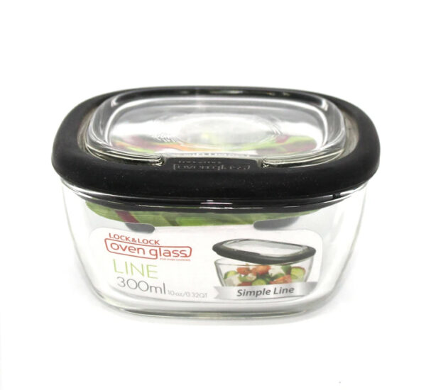 Recipiente 300ML Vidrio Para Horno LOCK & LOCK (LLG950)