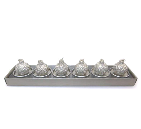 JG 6 VELAS REDONDAS CHAMPAGNE MARANELO(NB21195-91)