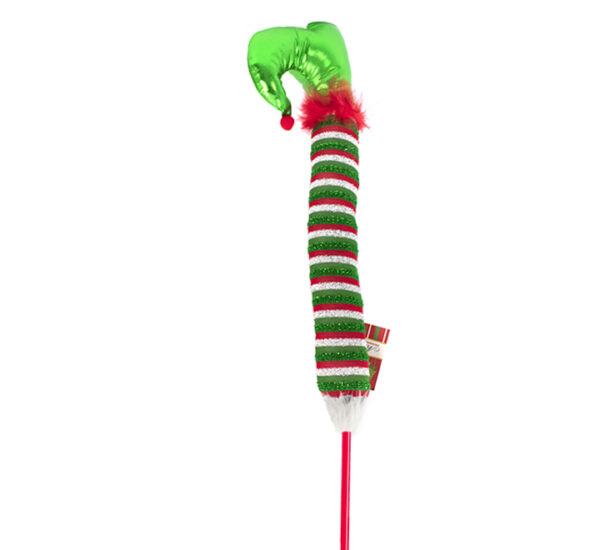 PALITO PIERNA DE ELFO NAVIDEÑO TRADICIONAL MARANELO "33.5"  (ST2017-78) - Imagen 2
