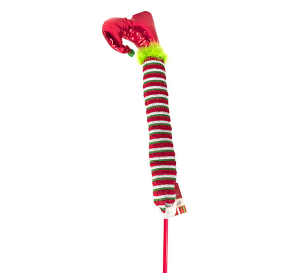 PALITO PIERNA DE ELFO NAVIDEÑO TRADICIONAL MARANELO "33.5"  (ST2017-78)