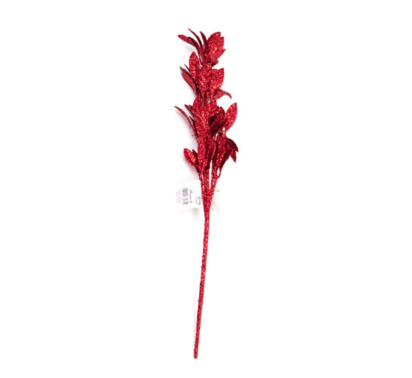 TALLO NAVIDEÑO C/BRILLANTINA ROJO "25" MARANELO (SZ2019-85)