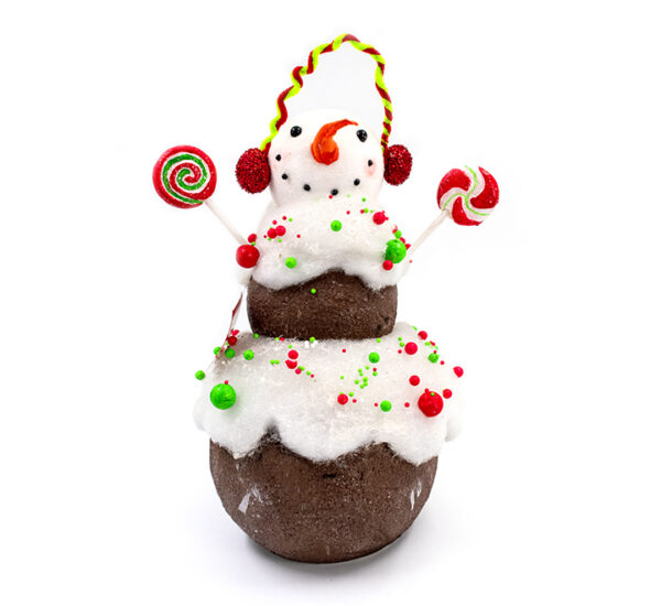 HOMBRE NIEVE 25X17X41CM CHOCO-BCO (XMTX353-045)