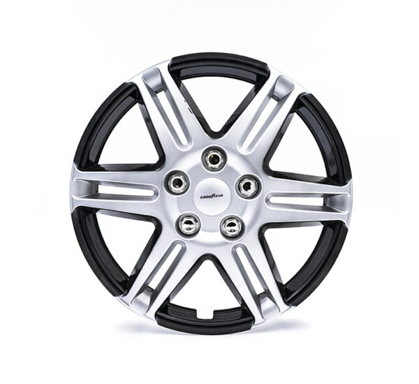 Copa Para Rines Set (4 Piezas) 35Cm Negro/Plateado GOODYEAR