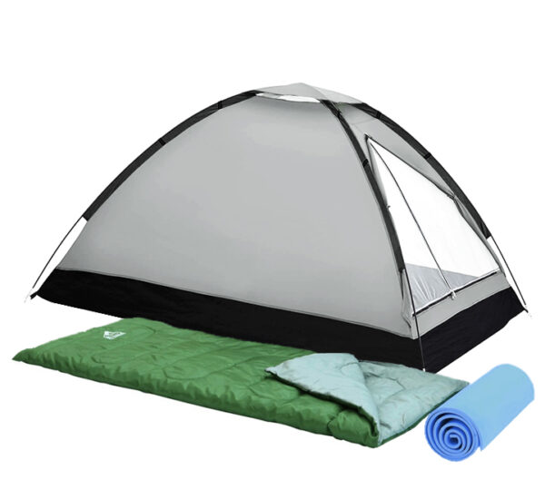 Tienda Para Acampar Set (5 Piezas) Verde/Gris BESTWAY (815-68000)