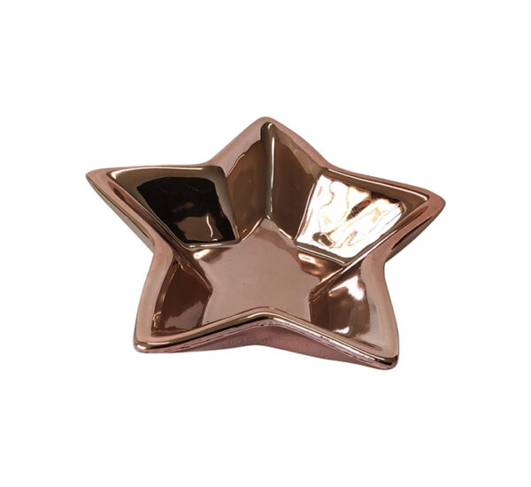 CENTRO DECOR/ESTRELLA ROSA 10CM NX(200-0800588)