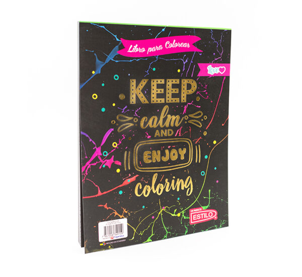 LIBRO PARA COLOREAR LOVE PAPELESA (39197)