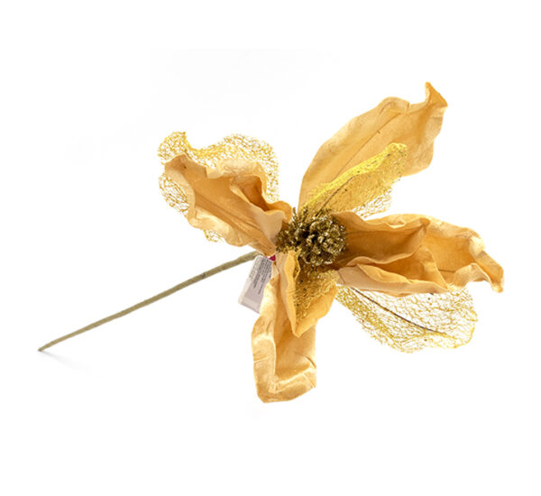 Flor Decorativa Dia 36X50 Cm Gold Santini (140-4400045)