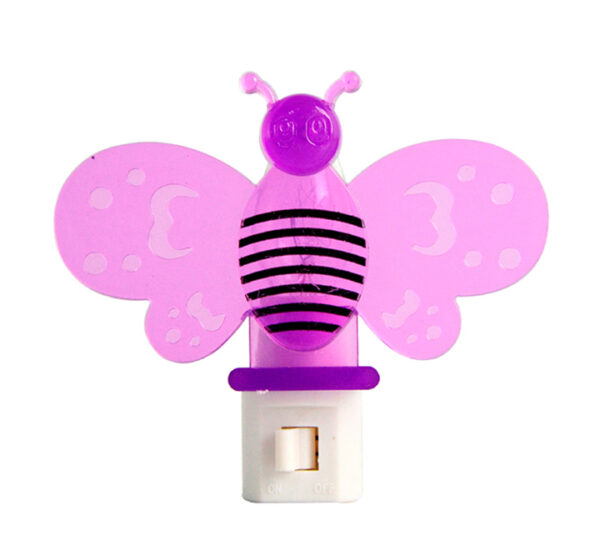 LAMPARA LUZ D/NOCHE ABEJA 240V SURTEK (lun04)