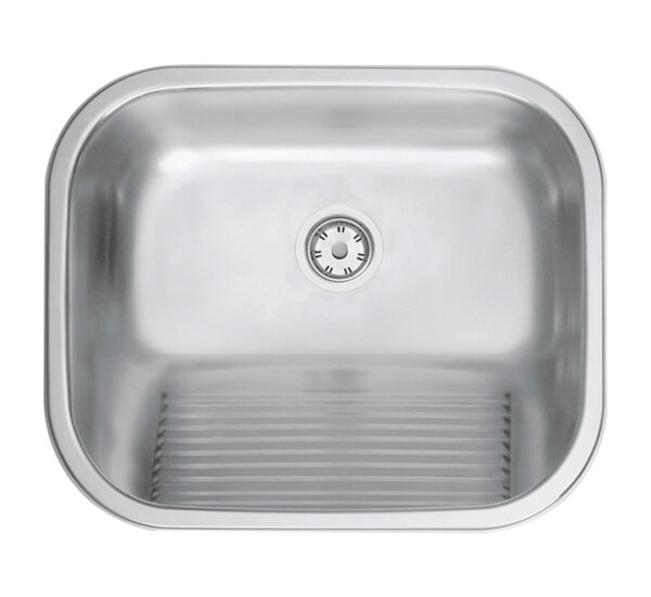 LAVADERO*INOX (50 x40 + VALV) TRAMONTINA(94400/107)