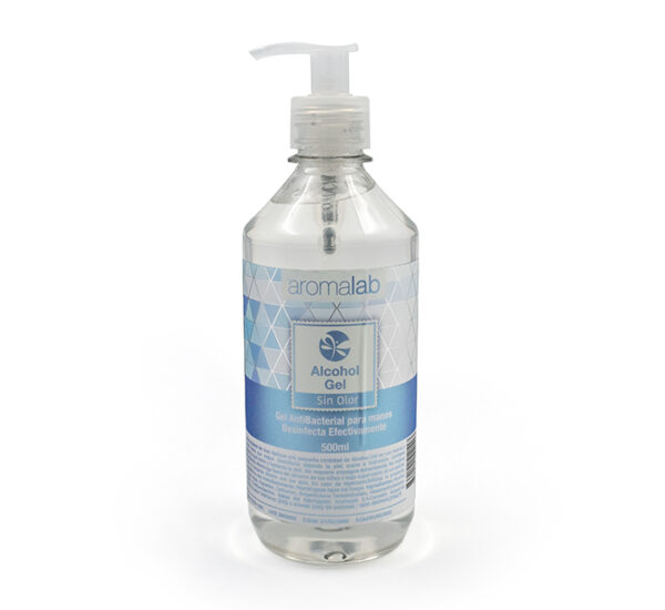 ALCOHOL GEL SIN OLOR 500 ML (19AA0500MP)