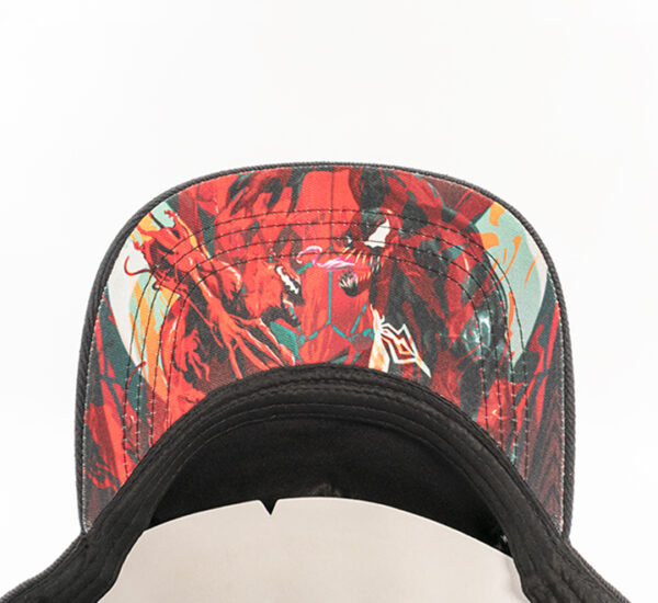 Gorra Negra Venom VASARI (DGC173451-NG) - Imagen 2