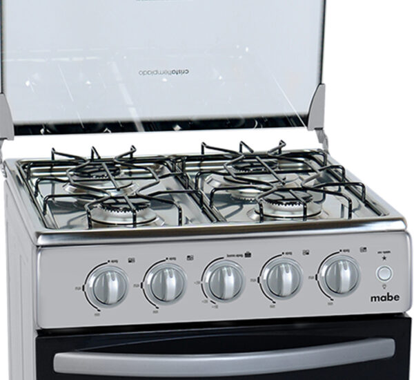 Cocina Gas 20 Pulgadas Acero Inoxidable MABE (TX5120EX1) - Imagen 5