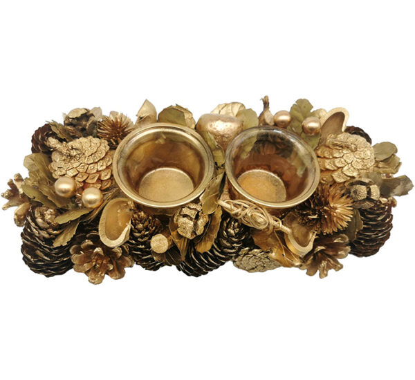 Portavela Navideño 31x14x8.5Cm SANTINI (140-0500232)