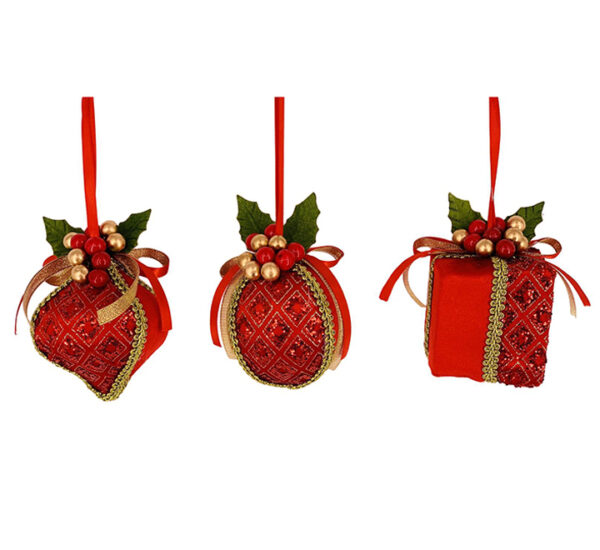 Juego Adorno Decorativo 3 Piezas 12Cm Surtido SANTINI (160-4502255)