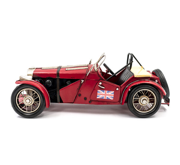 Carro Clásico  Metálico Rojo (34Cm) FEDERAL (20187) - Imagen 3