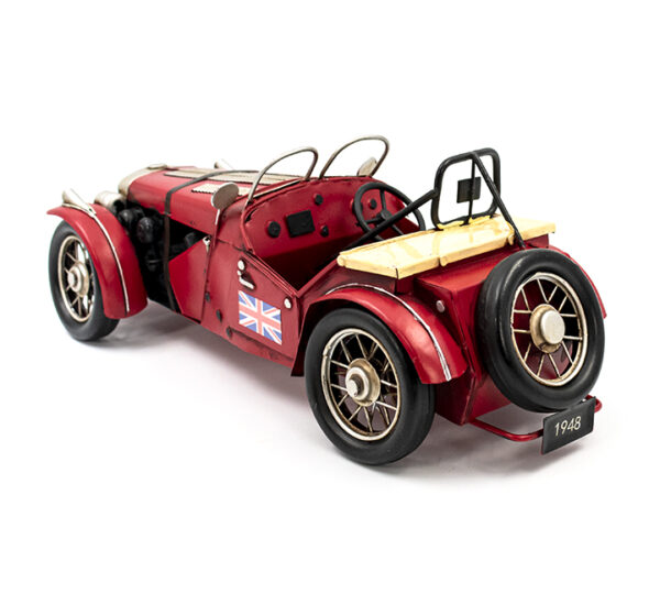 Carro Clásico  Metálico Rojo (34Cm) FEDERAL (20187) - Imagen 4