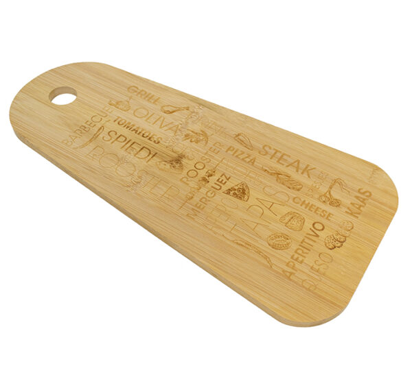 Tabla De Piqueos (Madera) 40x20Cm FEDERAL (20589) - Imagen 2