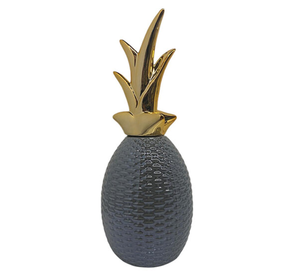 Piña Decorativa Gris oscuro 11.5x11.5x28.5Cm CONCEPTS (438-4913601)