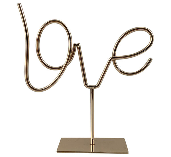 Joyero Love Dorado 6x21x25Cm CONCEPTS (455-33647)